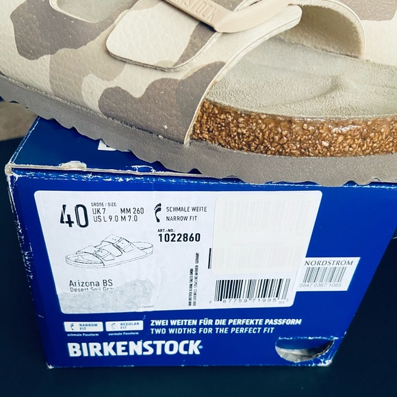 BIRKENSTOCK Arizona Camo Slide Sandal  39,40 - Picture 7 of 10